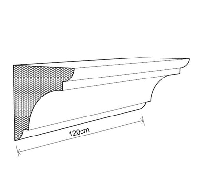 MOLDURA EC-V04S 20CM X 20CM X 120CM (ATENAS - SMALL)
