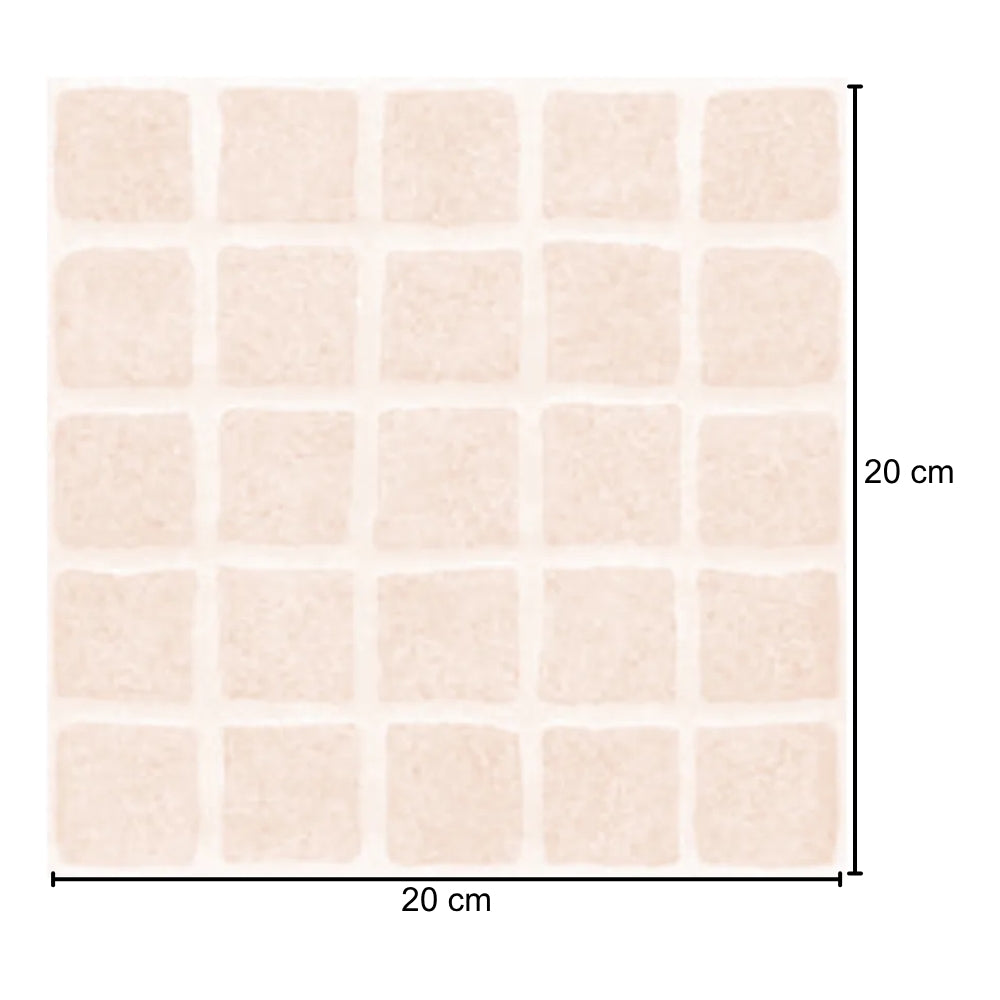 PISO CERAMICO ANITIDESLIZANTE MARSELLA CREMA 20X20CM 1.44 M2/CAJA