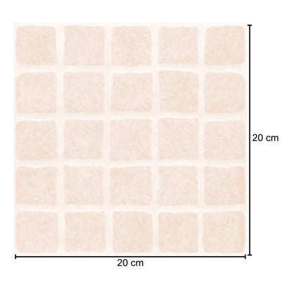PISO CERAMICO ANITIDESLIZANTE MARSELLA CREMA 20X20CM 1.44 M2/CAJA