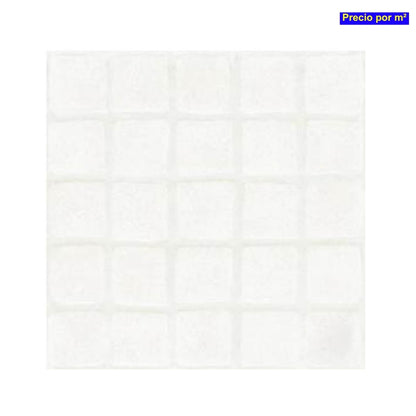 PISO CERAMICO ANTIDESLIZANTE  MARSELLA NIEVE 20X20CM 1.44 M2/CAJA