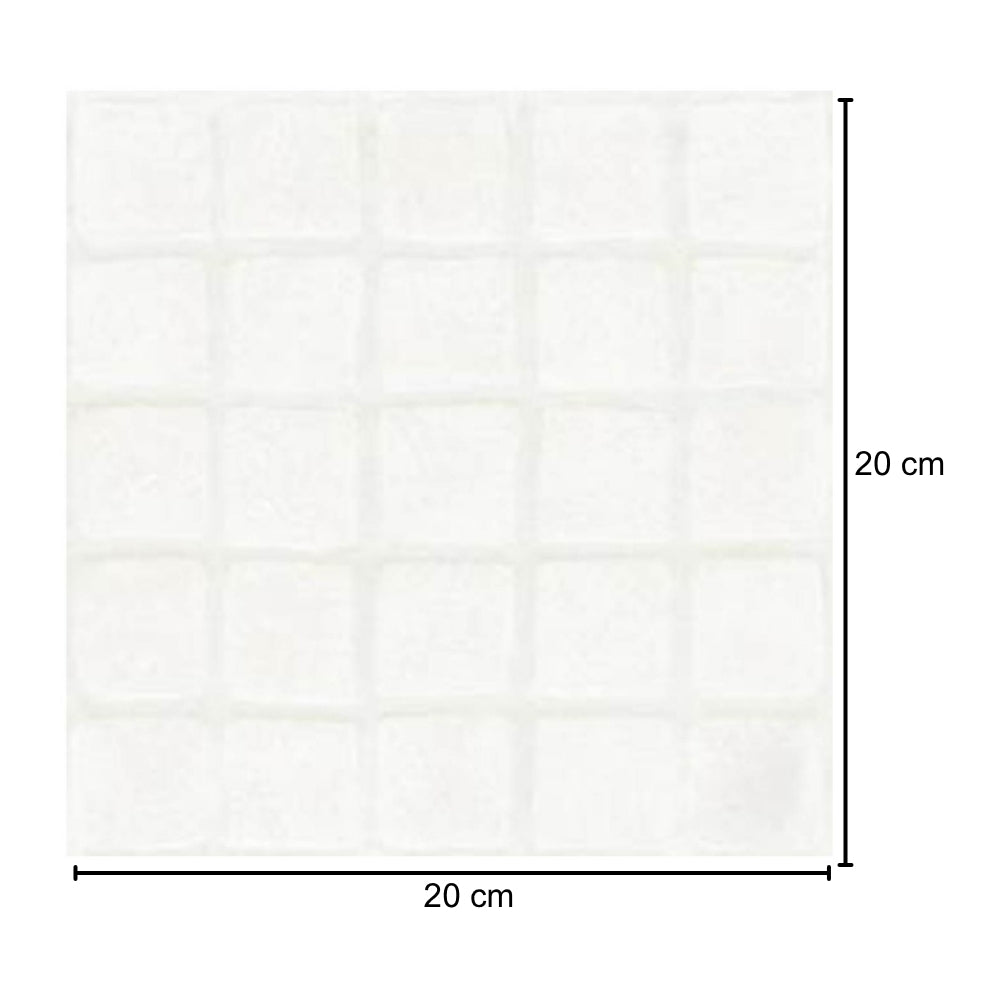 PISO CERAMICO ANTIDESLIZANTE  MARSELLA NIEVE 20X20CM 1.44 M2/CAJA