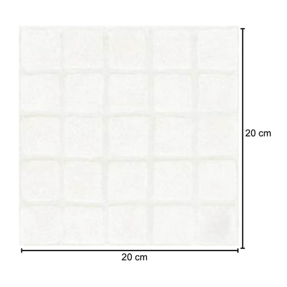 PISO CERAMICO ANTIDESLIZANTE  MARSELLA NIEVE 20X20CM 1.44 M2/CAJA