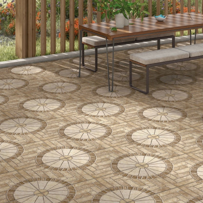PISO CERAMICO PISOFORTE POMPEIA MARRON AD 50X50CM 2.33M2/CAJA 777349