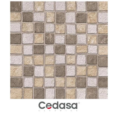 PISO RUSTICO CEDASA HD1761 58x58CM 2.32M2/CAJA