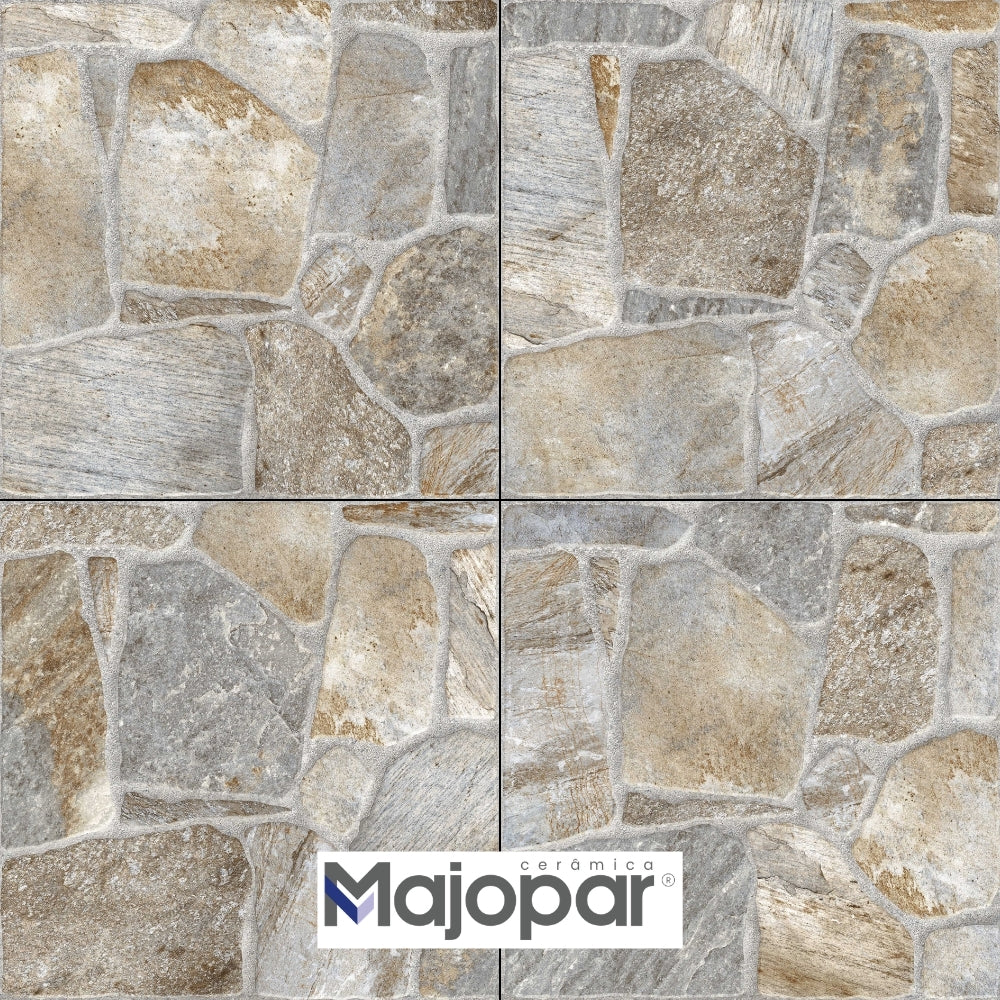 PISO CERAMICO RUSTICO MAJOPAR HD 3708 58X58CM 2.32M2/CAJA