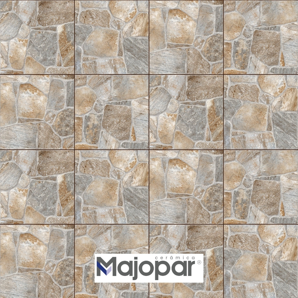 PISO CERAMICO RUSTICO MAJOPAR HD 3708 58X58CM 2.32M2/CAJA