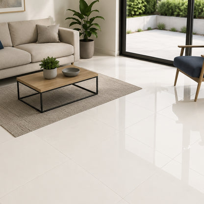 PISO CERAMICO BLANCO CEDASA 1801  58X58CM 2.32M2/CAJA IMPERMEABLE