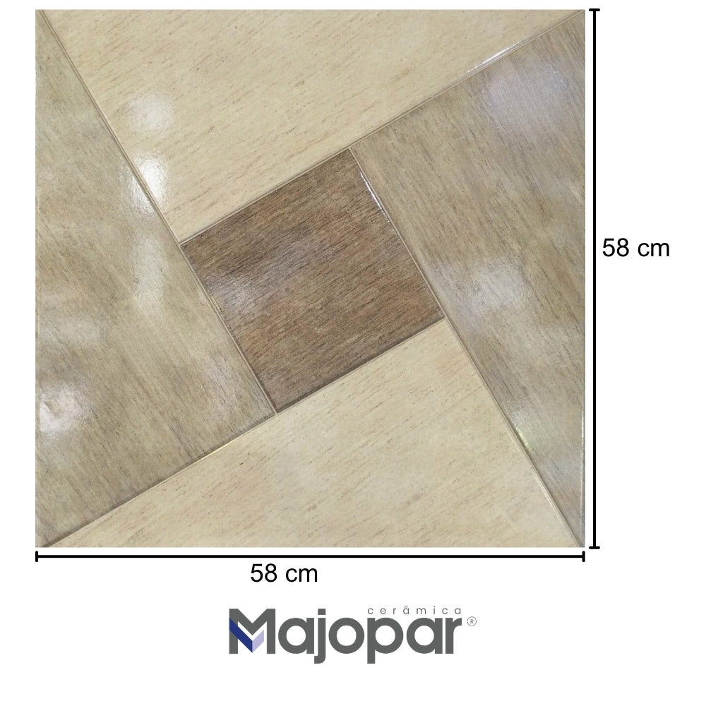 PISO CERAMICO MAJOPAR INTERIOR HD 3716  58X58CM 2.32M2/CAJA