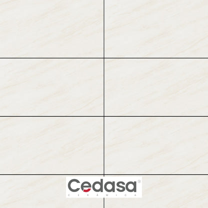REVESTIMIENTO CERAMICO CEDASA CARRARA BEIGE 32X58CM 2.02M2/CAJA