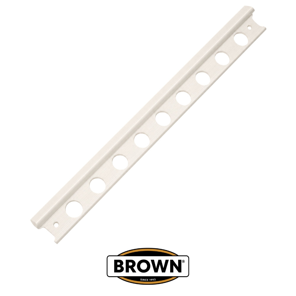 PERFIL REDONDEADO DE PVC BONE PARA PROTEGER ESQUINAS DE REVESTIMIENTOS TRIM 2.5M X 9MM BRTT09B