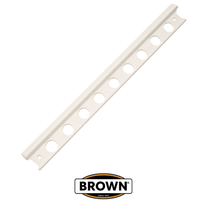 PERFIL REDONDEADO DE PVC BONE PARA PROTEGER ESQUINAS DE REVESTIMIENTOS TRIM 2.5M X 9MM BRTT09B