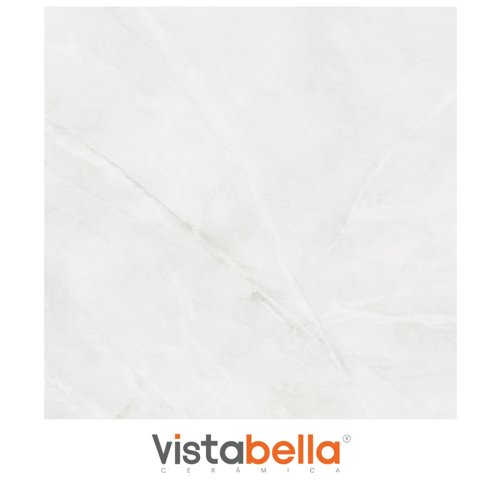 PISO CERAMICO VISTABELLA CHARLOTTE ICE PULIDO 74X74CM 2.22M2/CAJA IMPERMEABLE