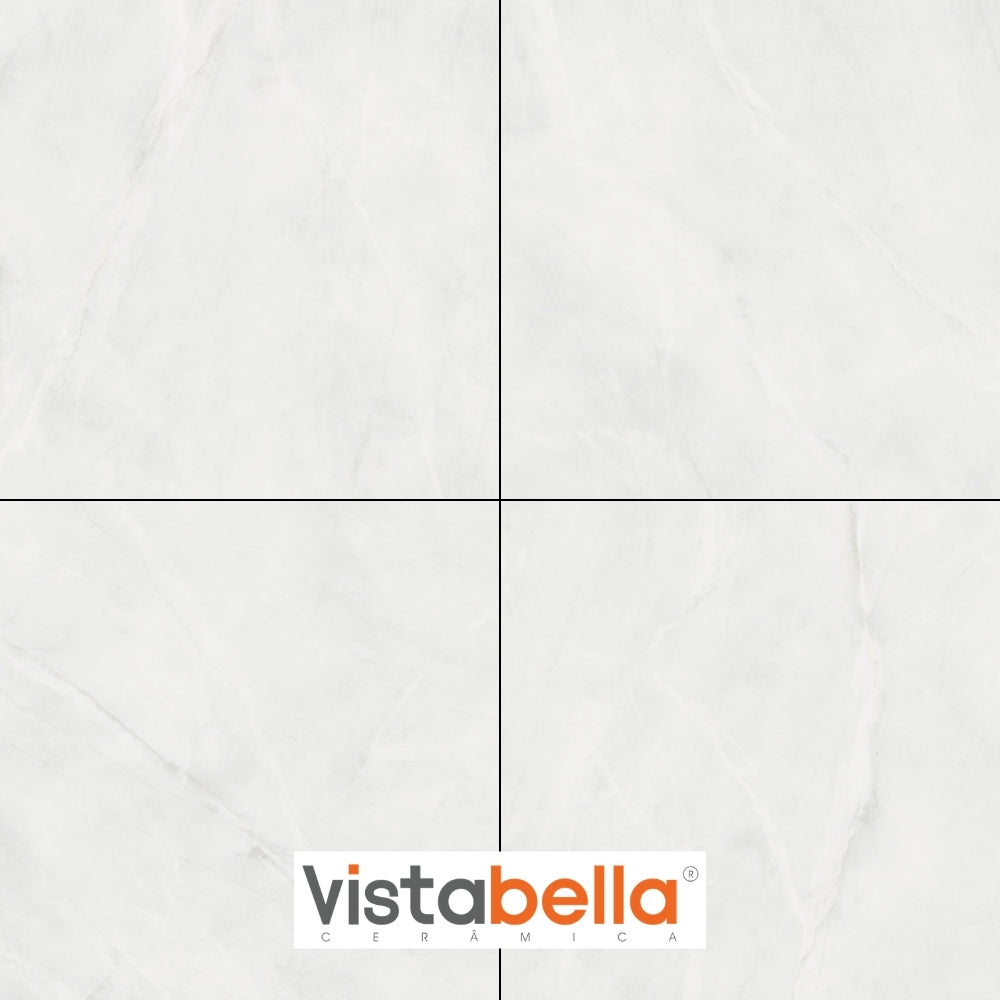 PISO CERAMICO VISTABELLA CHARLOTTE ICE PULIDO 74X74CM 2.22M2/CAJA IMPERMEABLE