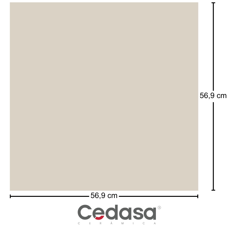 PISO CERAMICO CEDASA RT1809 56,9X56,9CM 2.32M2/CAJA RECTIFICADO/IMPERMIABLE