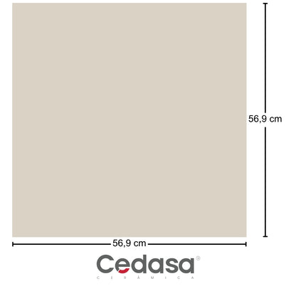 PISO CERAMICO CEDASA RT1809 56,9X56,9CM 2.32M2/CAJA RECTIFICADO/IMPERMIABLE