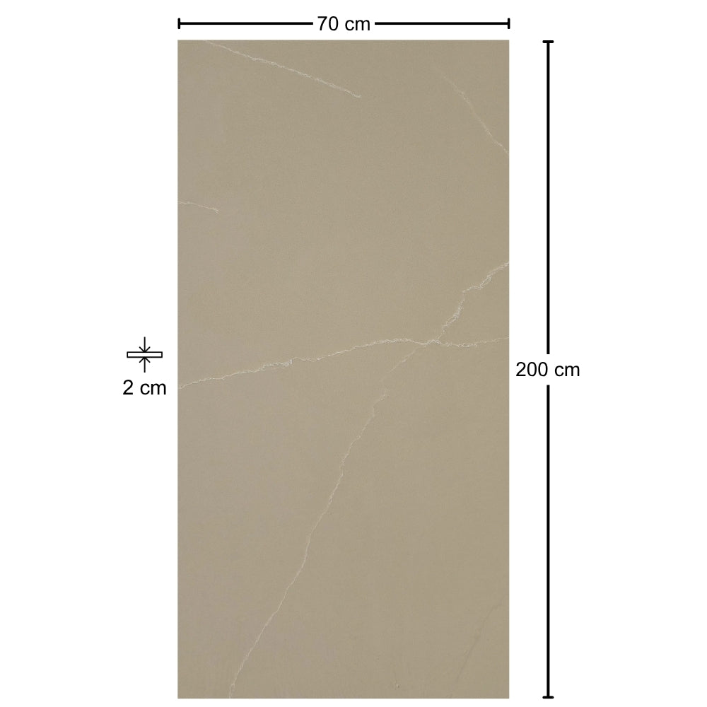 PLANCHA DE CUARZO VS 208 YELLOW 200CM X 70CMX2CM