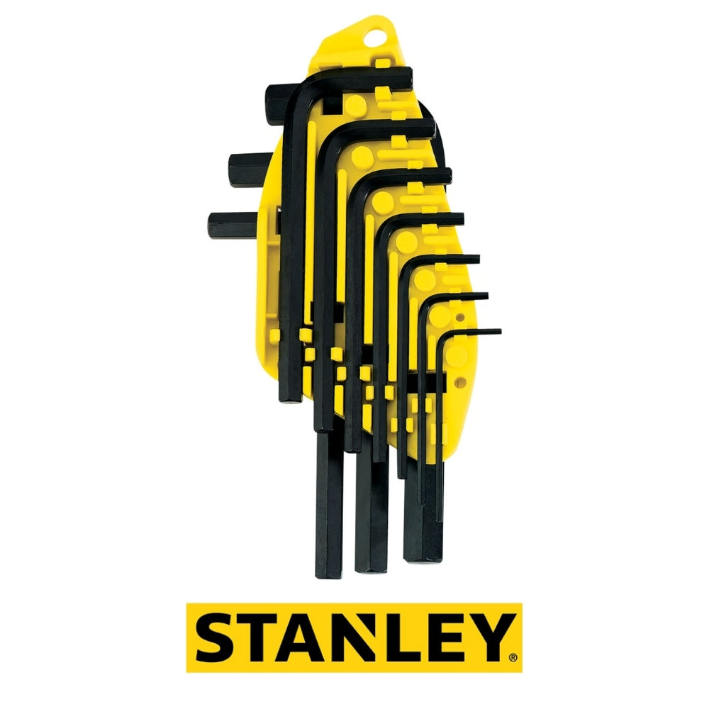 JUEGO DE LLAVES HEXAGONAL DE 10 PIEZAS (69-254) STANLEY