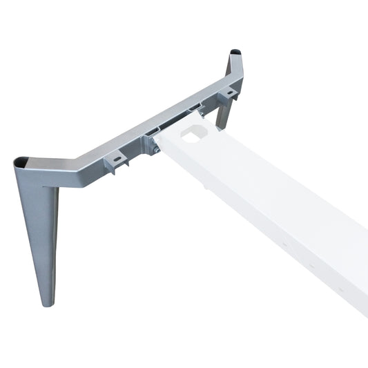 PATAS DE ESCRITORIO REA METAL LEG 800MM GREY RIVAL