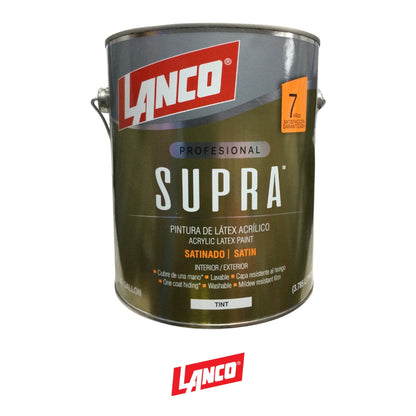 PINTURA BASE PARED SUPRA SATIN TINT GL VA3682-4 LANCO