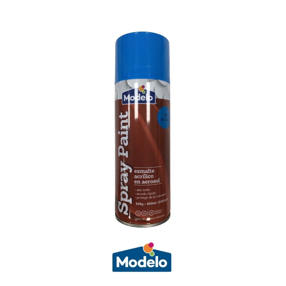 PINTURA SPRAY MODELO COLOR SKY BLUE 502-8010840-40