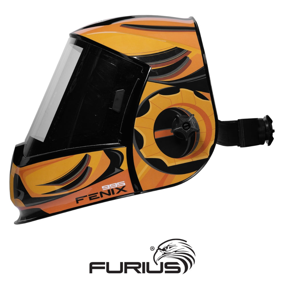 MASCARA DE SOLDAR FOTOSENSIBLE FURIUS FENIX 995 4SENSORES