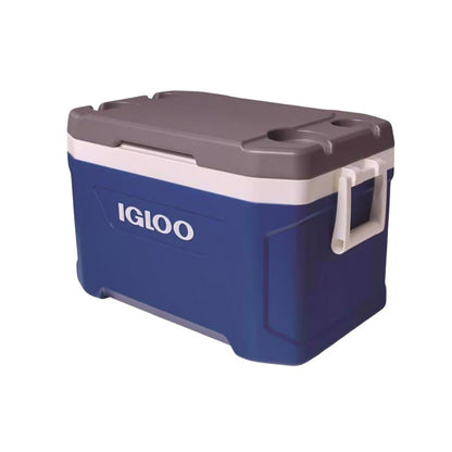 COOLER PORTÁTIL IGLOO LATITUDE 52 CUARTOS AZUL