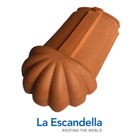 REMATE CUMBRERA TEJA ARCILLA ROJA ESCANDELLA (Q03R)