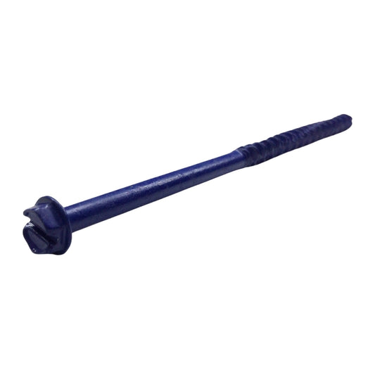 TORNILLO AZUL-RUSPERT PARA CONCRETO CAB HEX RAN 3/16 PULGADAS x 4 PULGADAS