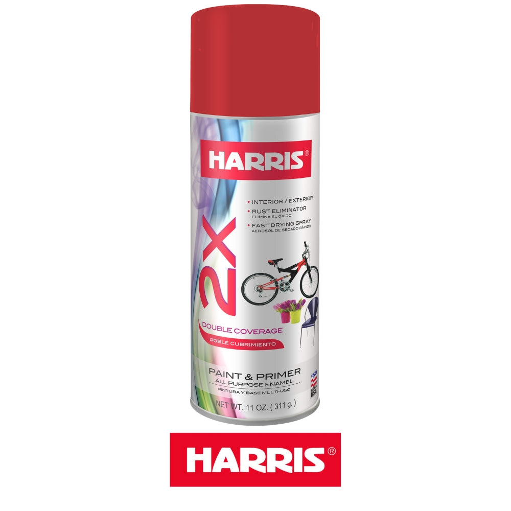 PINTURA DE SPRAY ROJO BRILLANTE 11 ONZAS 38110 HARRIS