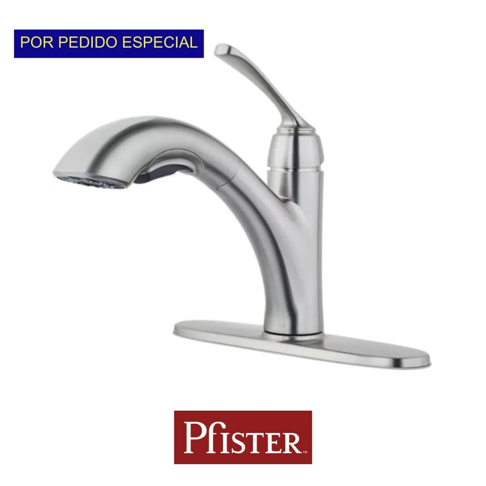 LLAVE DE FREGADOR CANTARA PULL/OUT F5347CRC