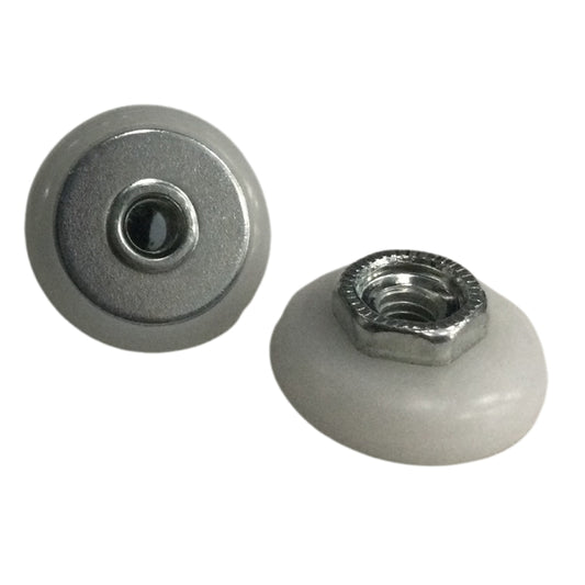 RODAMIENTO OVALADO PARA PUERTA DE DUCHA NAILON 3/4 PULGADAS