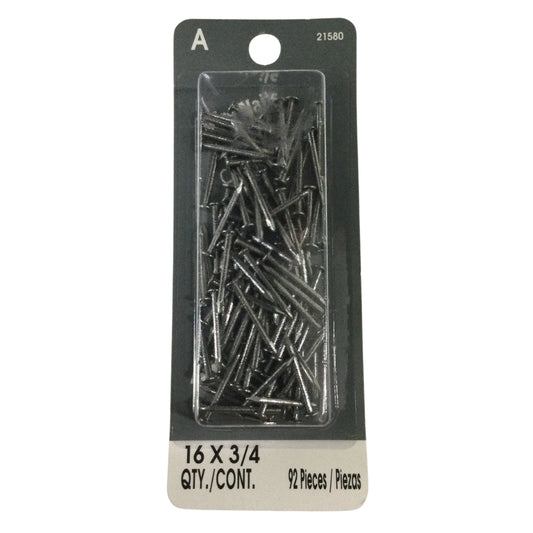 CLAVO DE ALAMBRE CON CABEZA 16GA x 3/4 PULGADAS