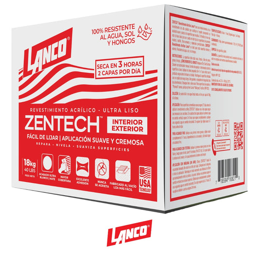 REVESTIMIENTO LISO EXTERIOR 18 KILOGRAMOS RA168-20 LANCO