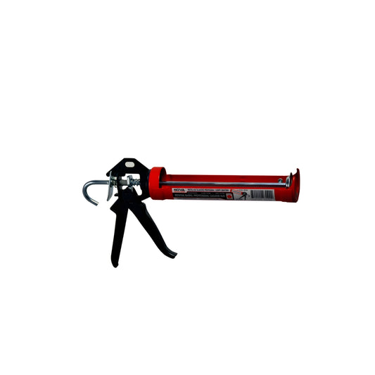 PISTOLA NOVA CALAFATEO PROFESIONAL GIRATORIA ROJO