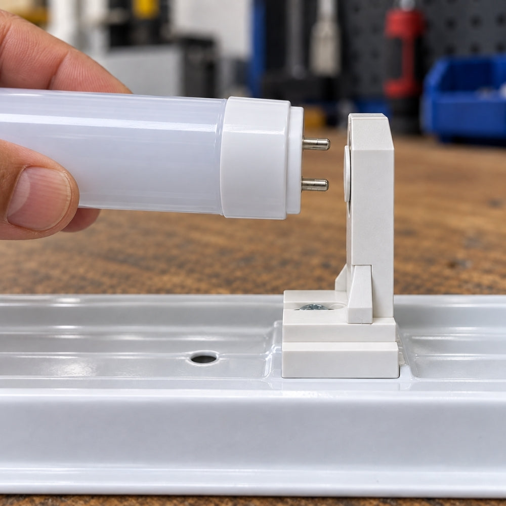 BASE (SOCKET) PARA TUBO LED/FLUORESCENTE BI-PIN