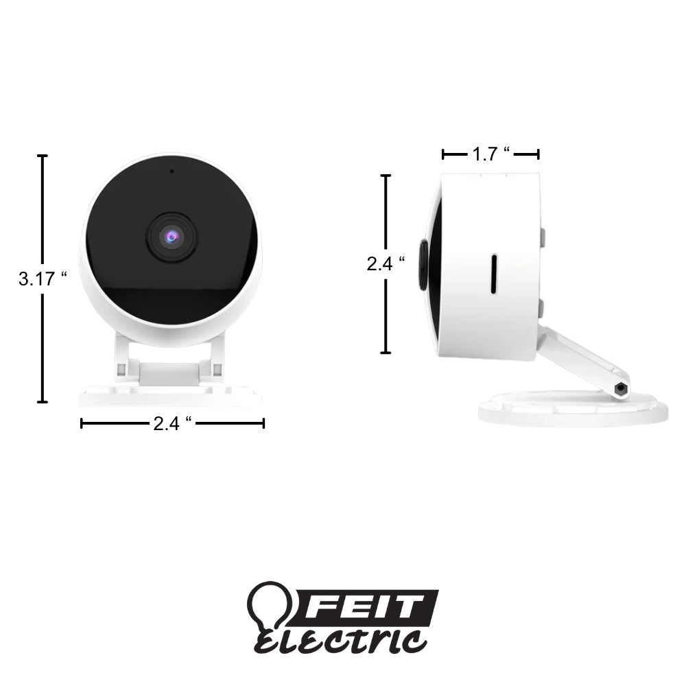 CÁMARA DE SEGURIDAD INTELIGENTE FEIT SMART HOME PARA INTERIORES CON ENCHUFE CAM1/WIFI