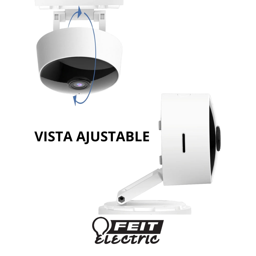 CÁMARA DE SEGURIDAD INTELIGENTE FEIT SMART HOME PARA INTERIORES CON ENCHUFE CAM1/WIFI