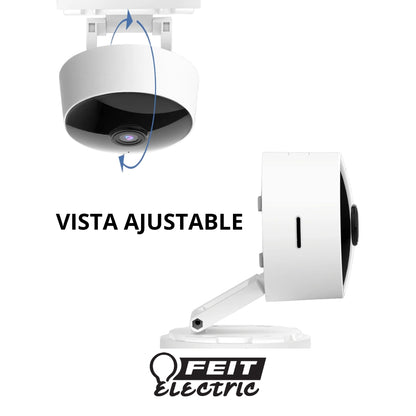 CÁMARA DE SEGURIDAD INTELIGENTE FEIT SMART HOME PARA INTERIORES CON ENCHUFE CAM1/WIFI