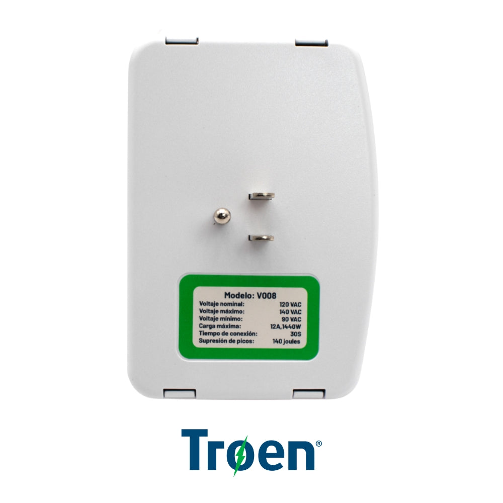 PROTECTOR DE VOLTAJE MULTIPROPOSITO A136-BV08 120V/12A