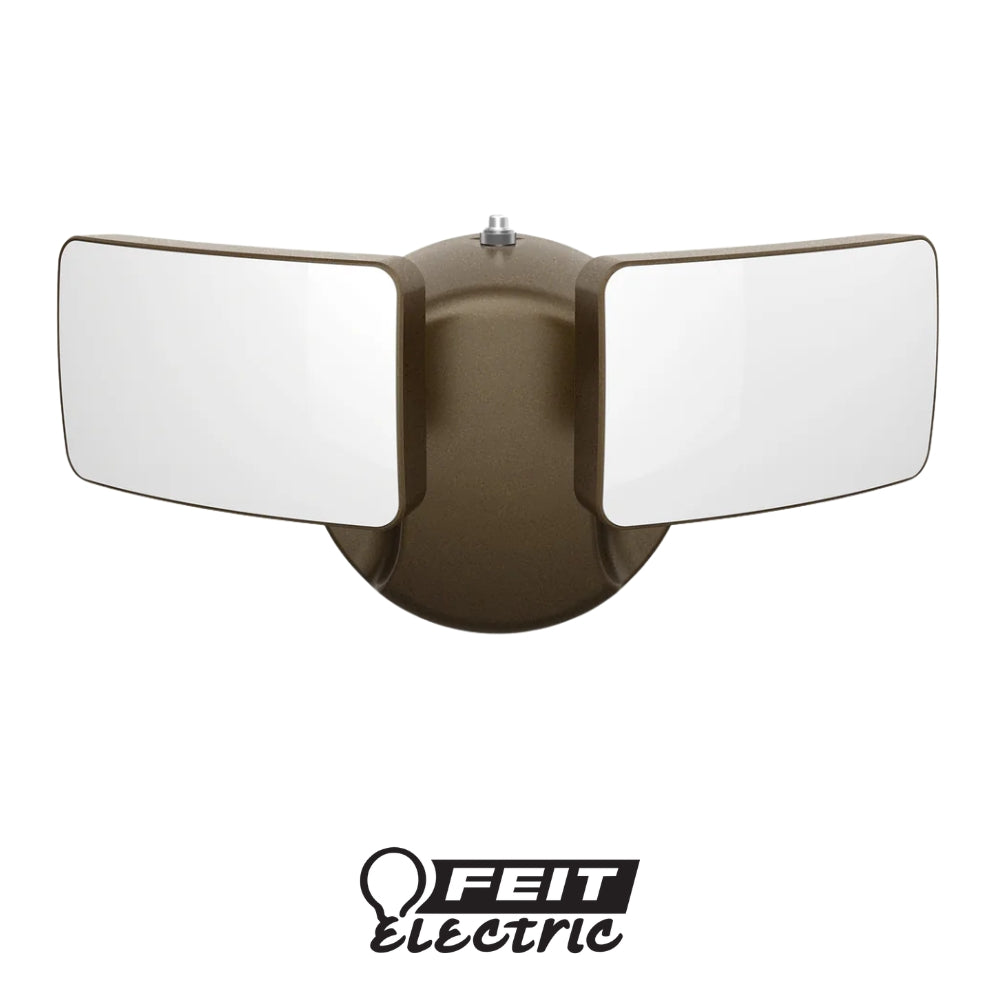 LAMPARA DE SEGURIDAD LED BRONZE DUSK TO DAWN 120V FEIT