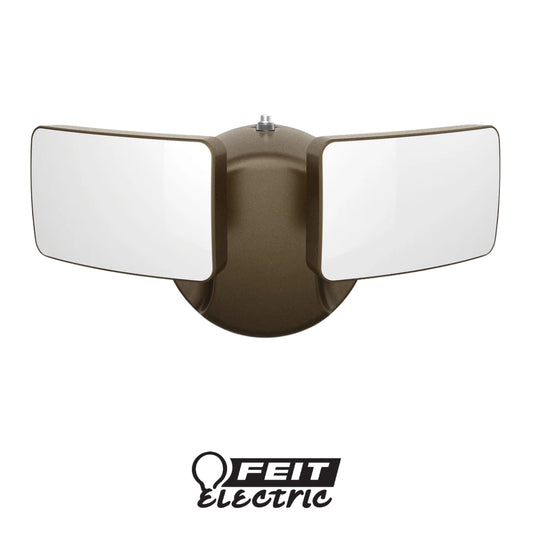 LAMPARA DE SEGURIDAD LED BRONZE DUSK TO DAWN 120V FEIT