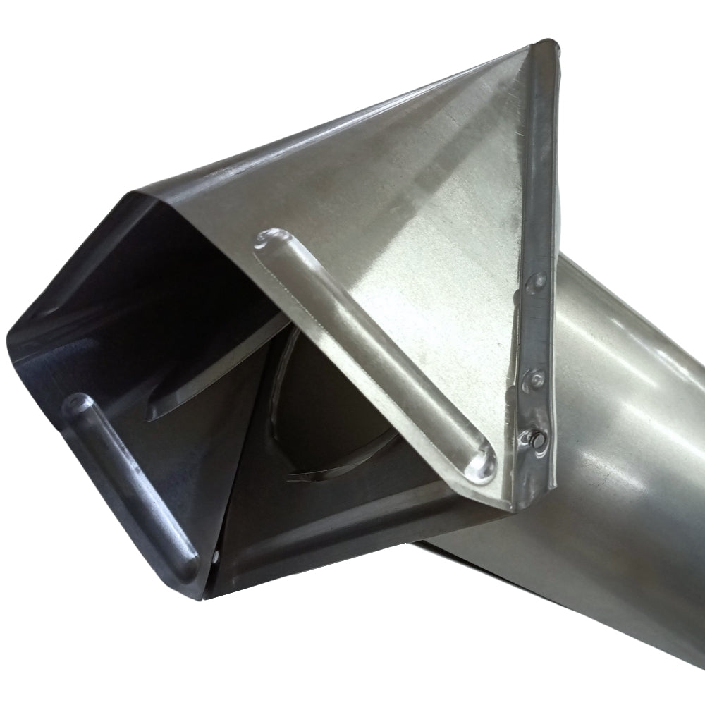 SALIDA DE VENTILACIÓN PARA SECADORA 4 IN ALUMINIO (48391)