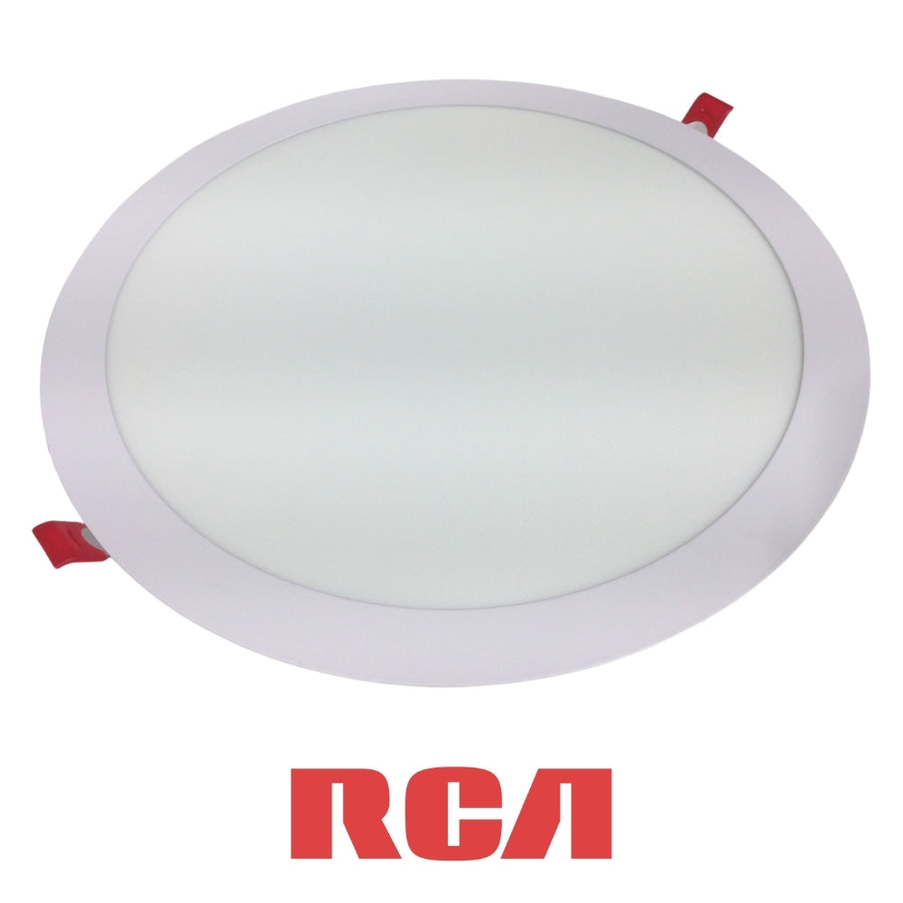 PANEL LED EMPOTRABLE REDONDA 24W LUZ BLANCA 6500k 85-277V RCA (RLRLD24W)