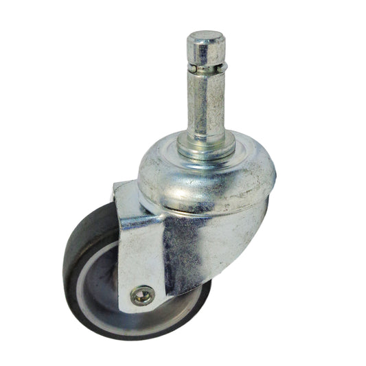 RODALA DE CAUCHO GIRATORIA 2 PULGADAS X 3/3 PULGADAS CON ESPIGA 35 KILOGRAMOS TENTE-ROLLEN