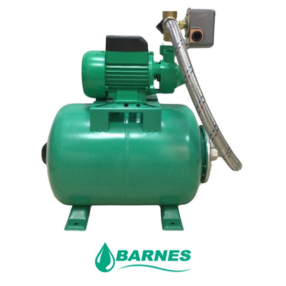BOMBA DE AGUA PERIFERICA 110V/220V DE 0.5 HP CON TANQUE PRESION DE 24 L 1J2100