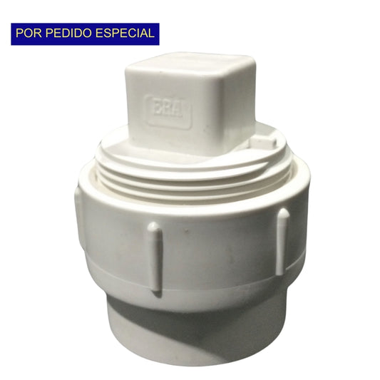 REGISTRO SANITARIO COMPLETO PVC 1-1/2 PULGADAS SCH-40