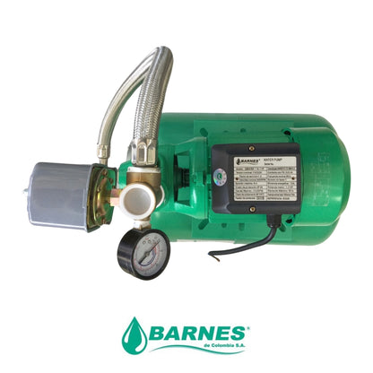 BOMBA DE AGUA PERIFERICA 110V/220V DE 1 HP CON TANQUE PRESION DE 24 L 1J2107