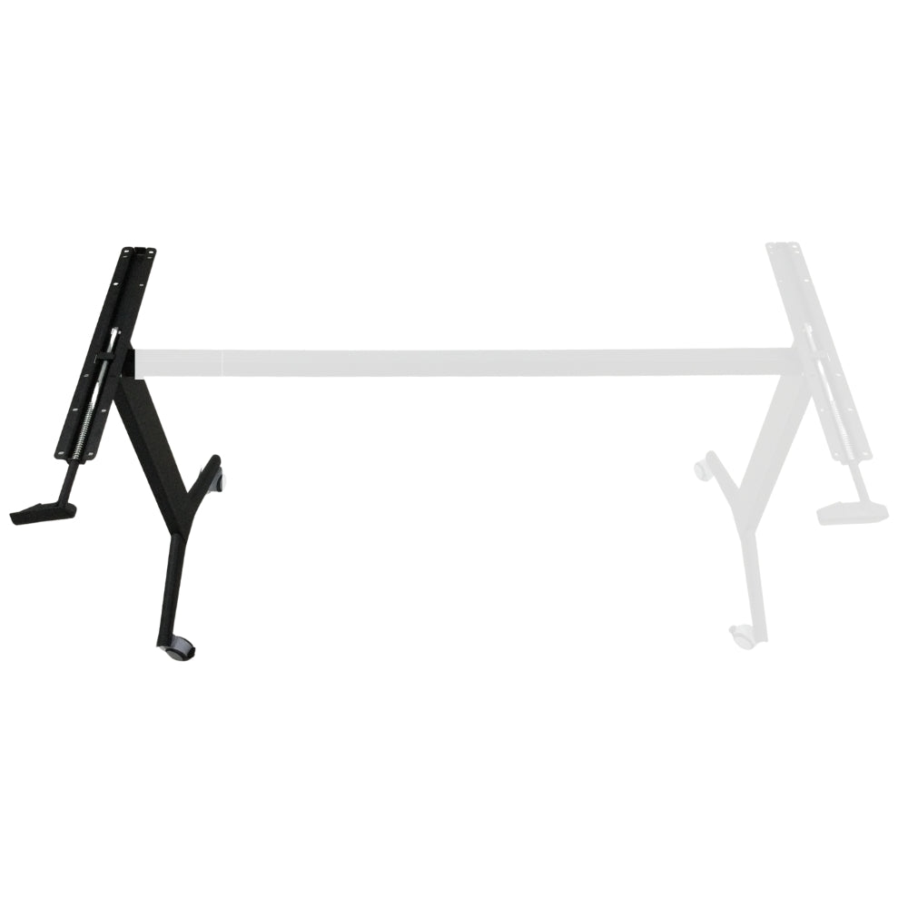 PATAS DE ESCRITORIO LIFE FOLDING METAL LEG 800 MM IZQUIERDO BLACK RIVAL
