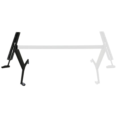 PATAS DE ESCRITORIO LIFE FOLDING METAL LEG 800 MM IZQUIERDO BLACK RIVAL