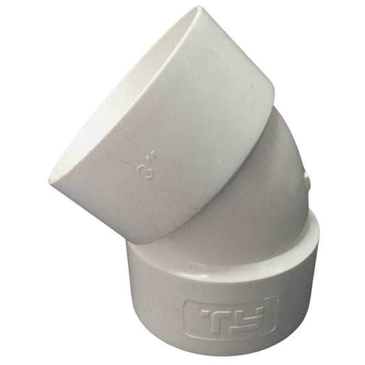 CODO 45° PVC DWV 75MM-3 PULGADAS SANITARIO LIVIANO C/C